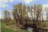 Early Canvas Paintings - Early Spring, Near Sheffield, Massachusetts